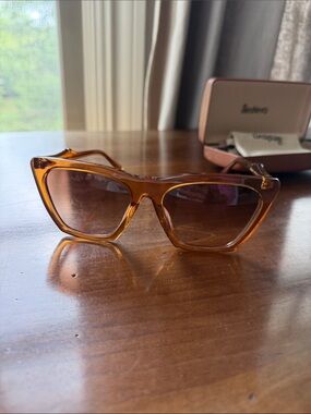 Illesteva Amber-Tort Square Sunglasses